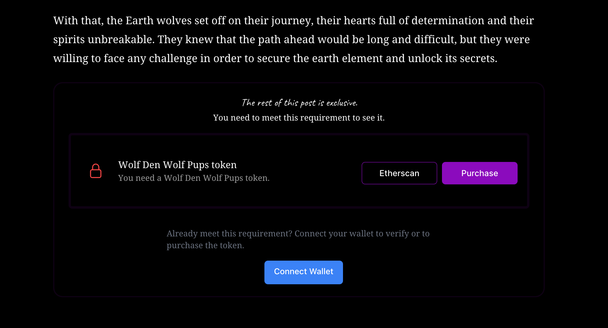 Embed gate example